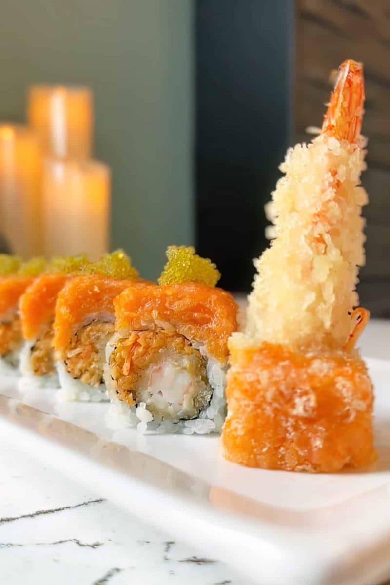 Explosion Roll at Lotus Restaurant