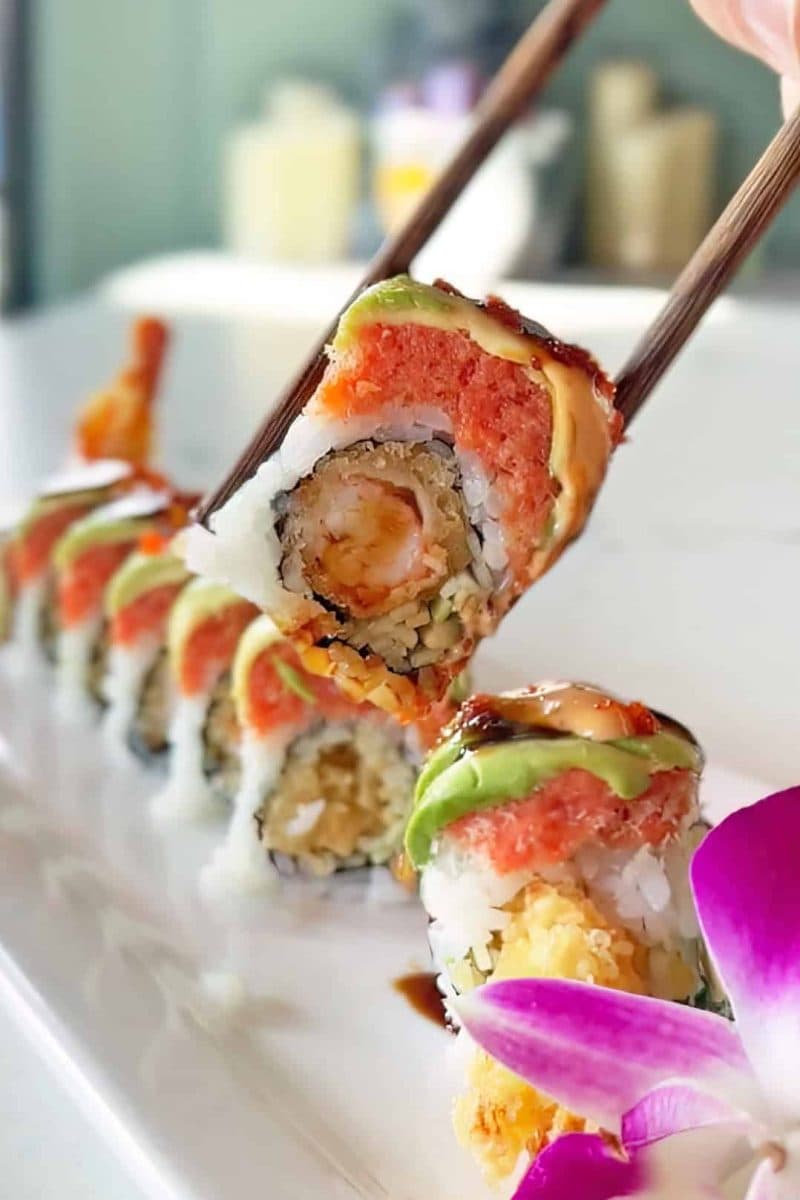 Main Street Roll at Lotus Restaurant